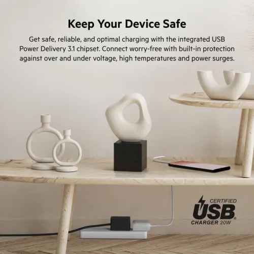 Chargeur belkin mural USB-C 20 W