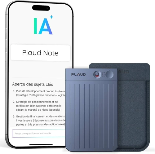 Enregistreur Vocal Avec Intelligence Artificielle Plaud Note