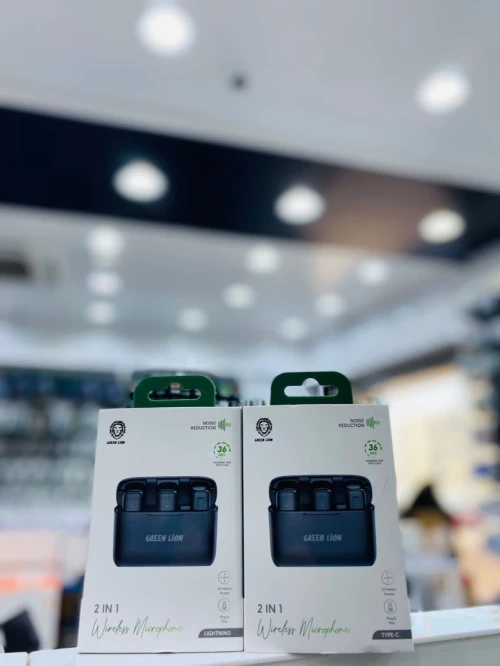 Microphone sans fil lion 2 in 1