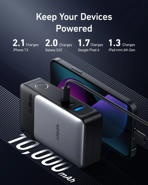 Power bank Anker 733 (GaNPrime PowerCore 65W)