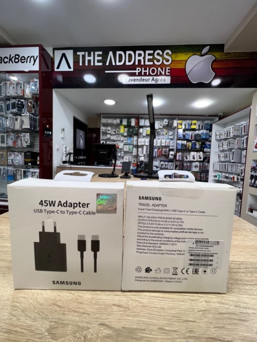 Chargeur Samsung 45W