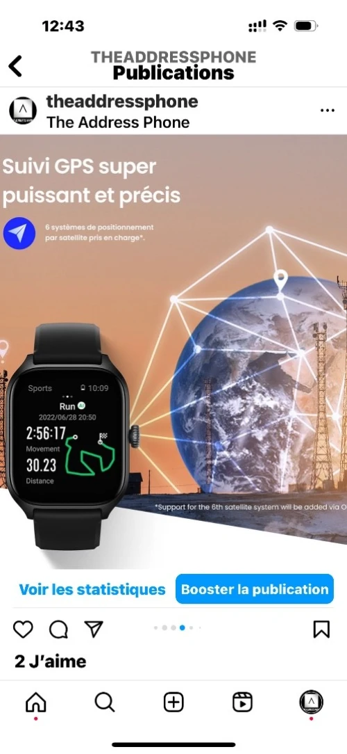 Montre Amazfit GTS 4