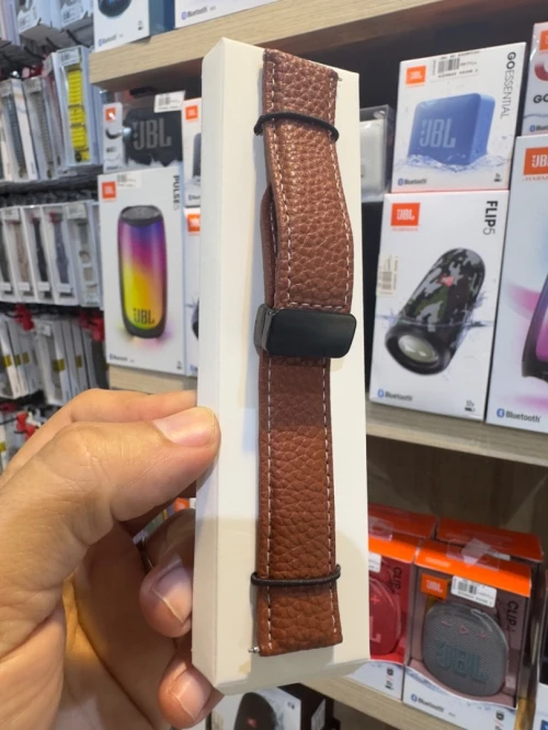 Bracelet montre 22 mm pour Samsung/huawei en cuire 