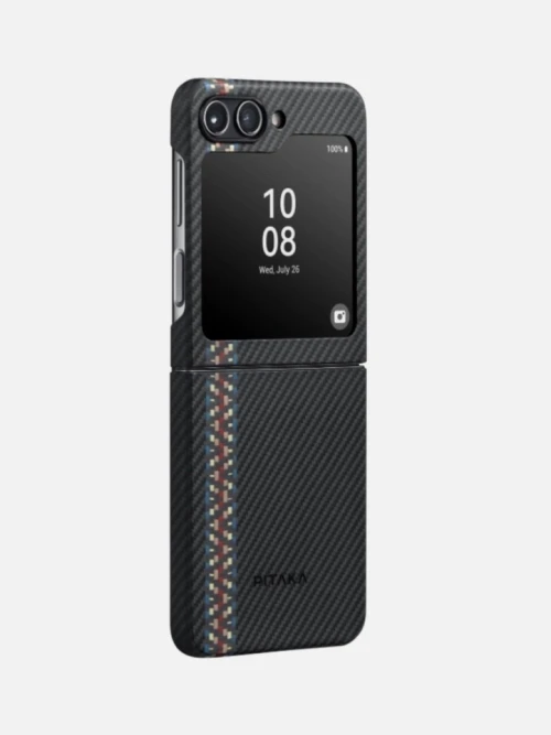 Étui Zflip 5 en carbone PITAKA