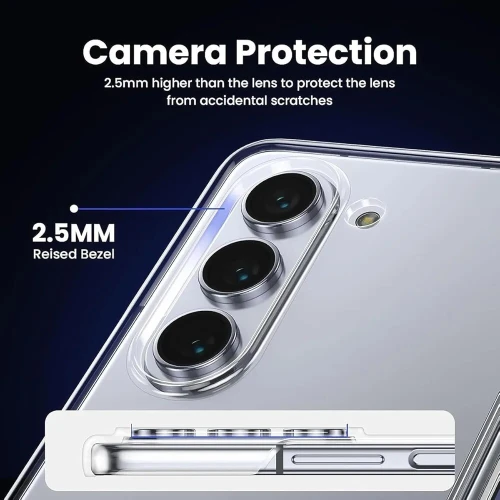 Coque Antichoc Samsung Zfold 6/7en crystal avec pen