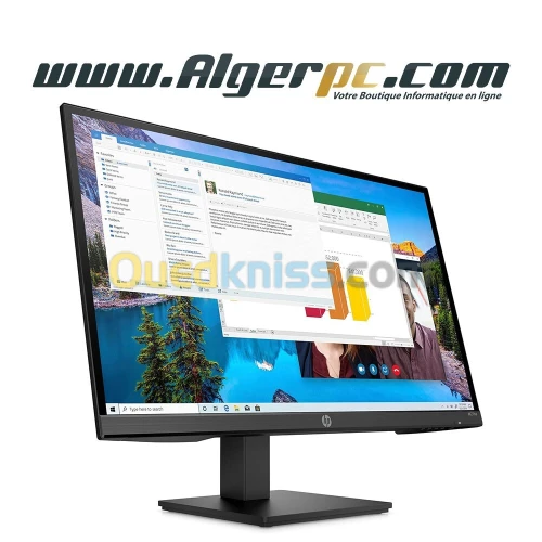 Ecran HP M27ha 27 pouces/FHD/Dalle IPS/16:9/5ms/VGA/DP/HDMI