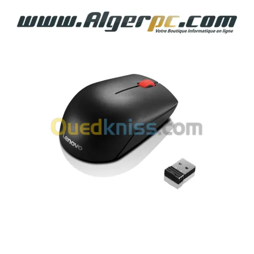 Souris Lenovo Essential compacte sans fil/3 boutons