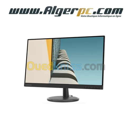 Ecran Lenovo C24-40 24 pouces en FHD avec 75Hz/dalle VA 16:9ème/4ms/HDMI/VGA/sortie casque