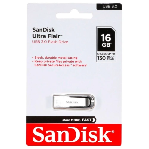 Flash disque Sandisk Ultra Flair 16 Go ClE USB 3.0