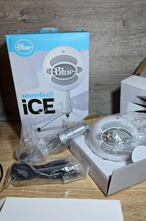 Blue Snowball iCE Microphone USB Plug & Play pour Streaming gaming