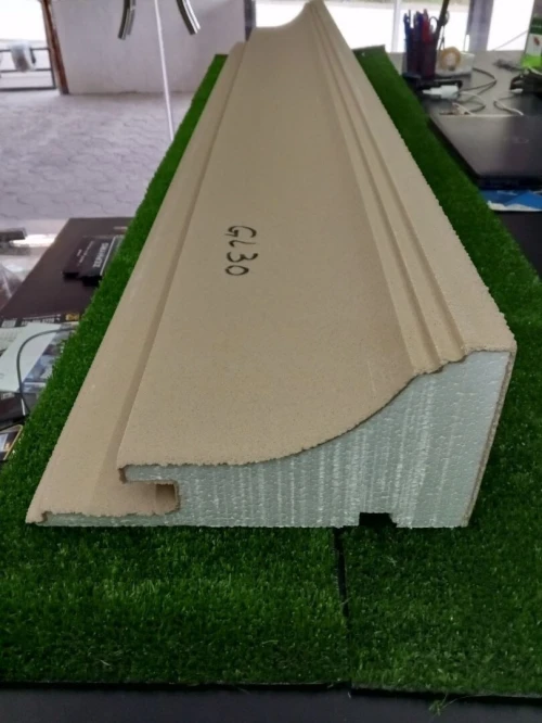 Facade en polystyrene