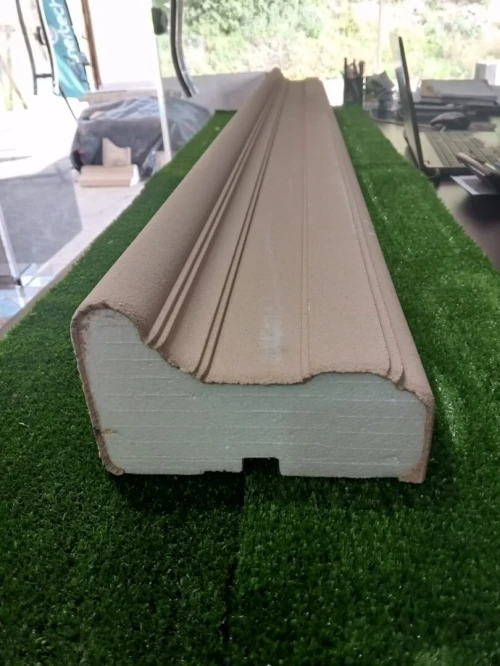 Facade en polystyrene