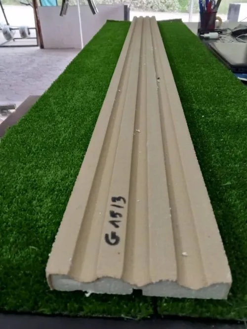 Facade en polystyrene