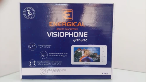 kit Visiophone Energical 4 Fils Ref VEF03- Sonnette 4 fils REF VEF01