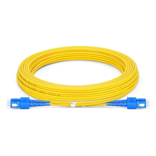 Jarretière fibre optique SC/SC APC SIMPLEX Différant Diamètre  ( 5m à 30m)