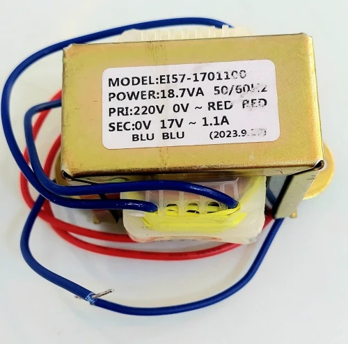 Transfo 17V  1.1A pour la Centrale Alarme Teletek Eclipce 8 