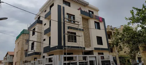 Monocouche décoration façade