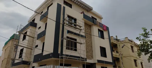 Monocouche décoration façade