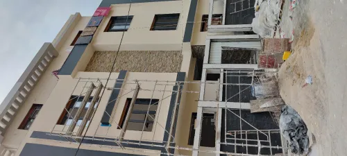 Monocouche décoration façade