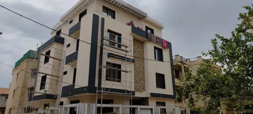 Monocouche décoration façade