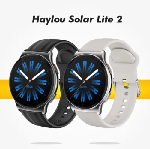 Haylou solar lite 2 avec 2 bracelet