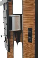 Support tv encastré avec télé commande