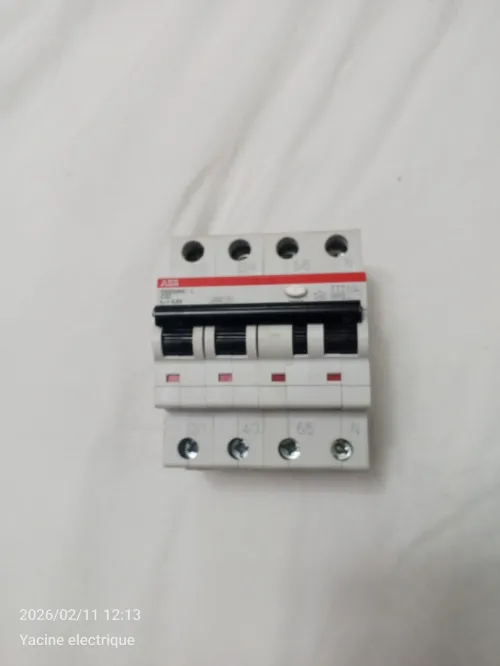 disjoncteur différentiel 3P + N ABB