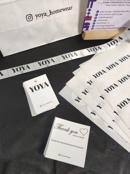 Cartes de remerciement personnalisées 