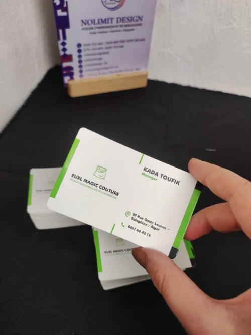 Cartes de visite professionnelles