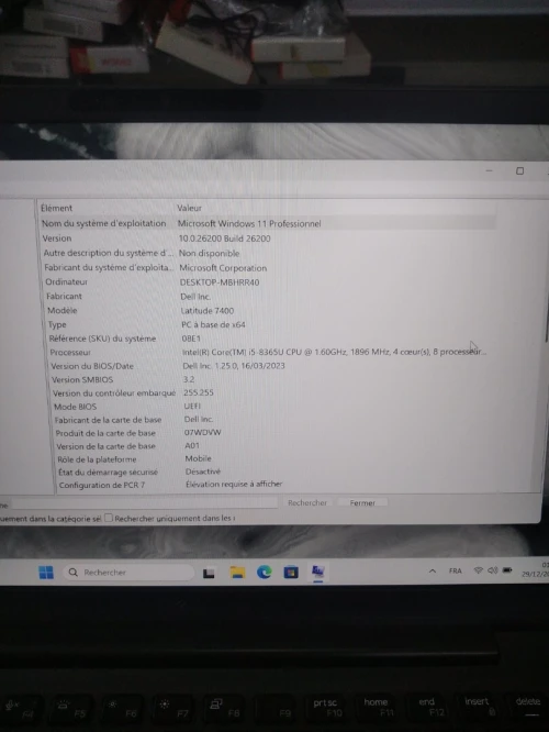 DELL latitude 7400