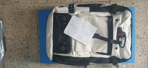 Sac à dos ENOSHI 50L USB  مثالي للسفر باقي غير زوج  Blanc B noir et  Gris