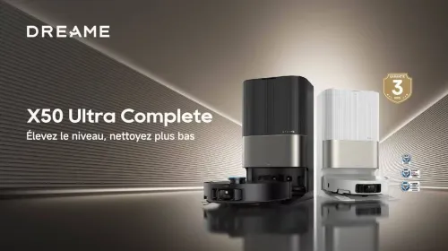 Aspirateur Laveur Robot Dreame x50 ultra Complète 20 000 Pa