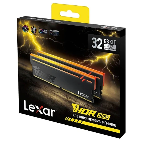 Ram DDR5 LEXAR THOR RGB 6000MHZ