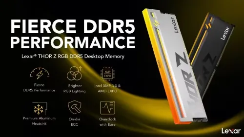 Ram DDR5 LEXAR THOR RGB 6000MHZ
