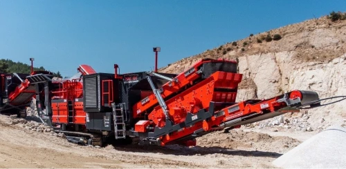 CONCASSEUR MOBILE SUR CHENILLES BORATAS - TOUT-TERRAIN محطة متحركة شني بوراتاش - لجميع التضاريس