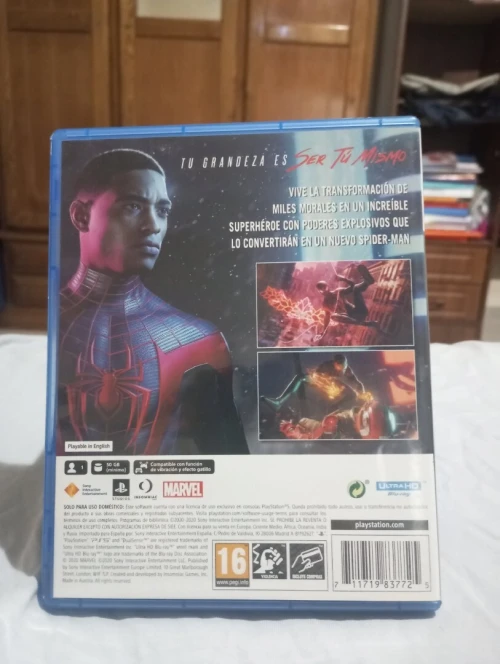 Spiderman miles morales ps5