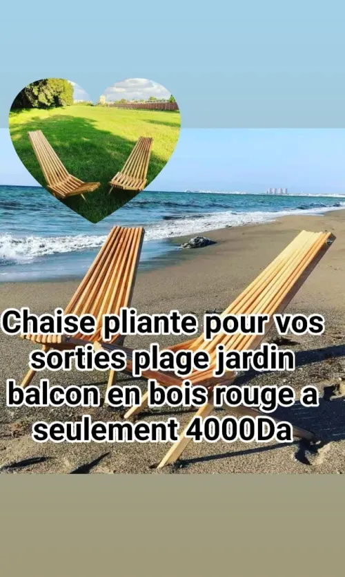 Chaise pliante 