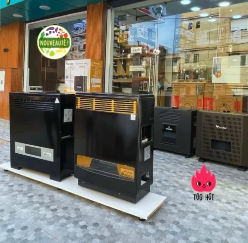 Chauffage a gaz sonaric 10kw +détecteur