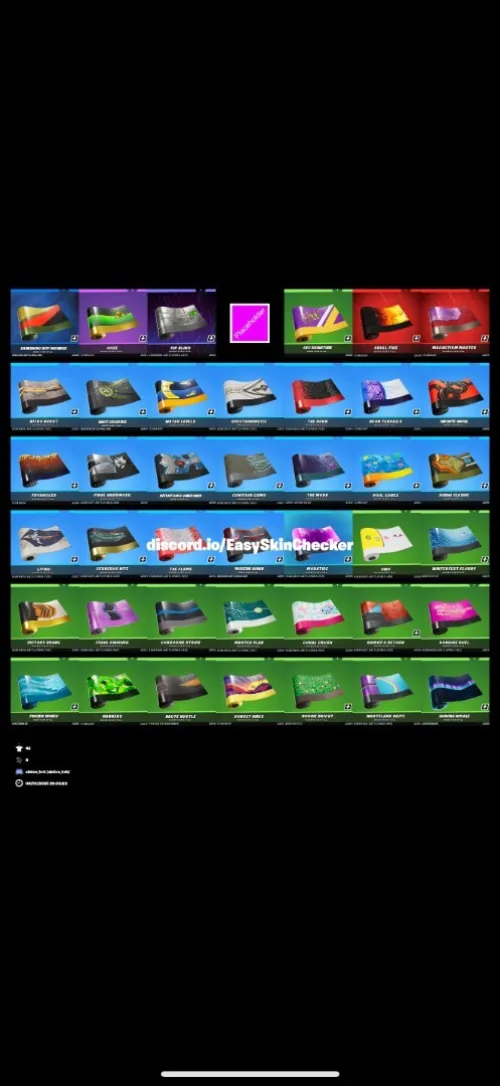 Compte Fortnite 31 skins + 550 v-bucks