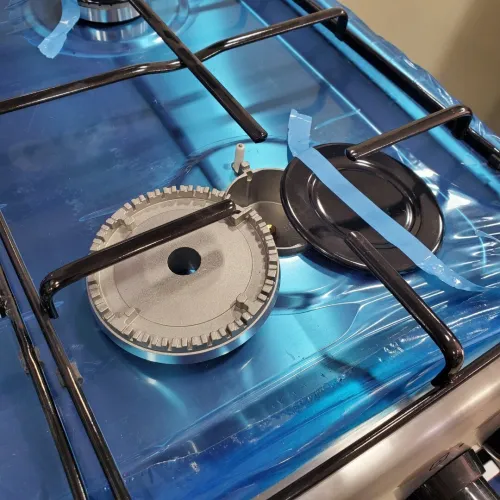 Cuisinière Contiglobal Vesta inox 60X60 VENTILÉE-Catalyseur -Briquet 