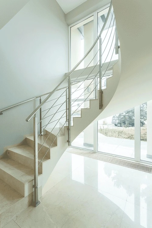 Escalier Rond au Béton armé