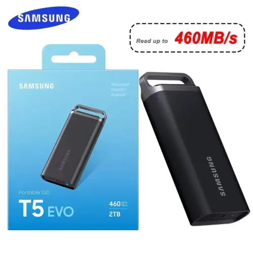 Disque Dur SSD Externe Samsung T5 EVO 8To USB 3.2 Gen 2
