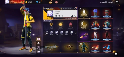 Free Fire account