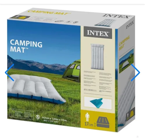 Matelas de Camping Gonflable 67x184x17 cm Intex 67997 فرشة تخييم