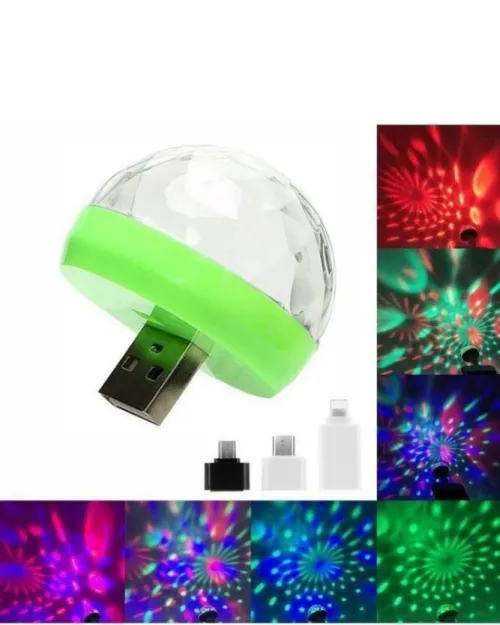 Mini Lampe Led - Mini Magic Ball Usb Téléphone & Voiture