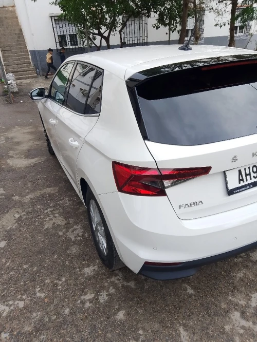 Skoda Fabia 2023 live plus