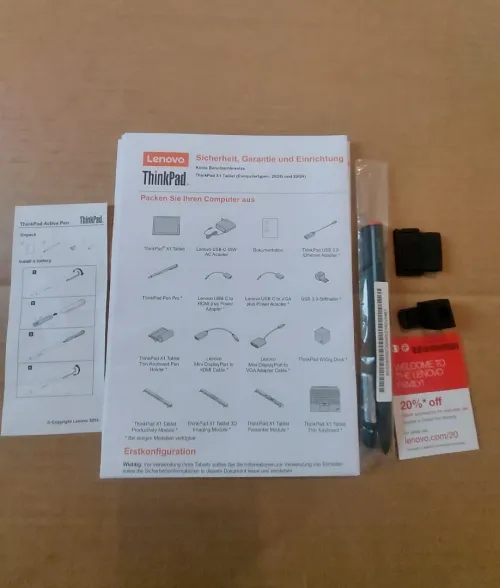 Lenovo Thinkpad X1 Tablette