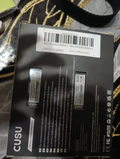 Ram ddr4 cusu 3200mhz 16gb
