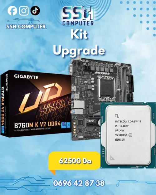 Kit upgrade I5 12400F + Gigabyte B760M K V2