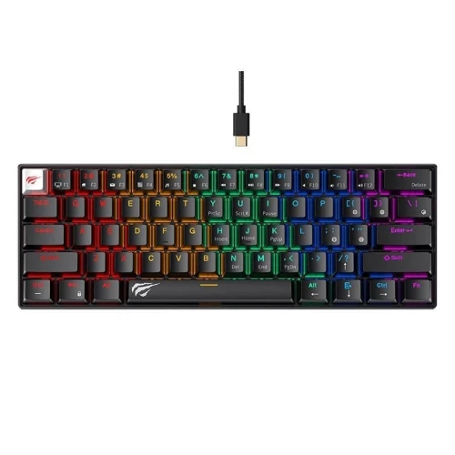 CLAVIER HAVIT KB903L BLACK